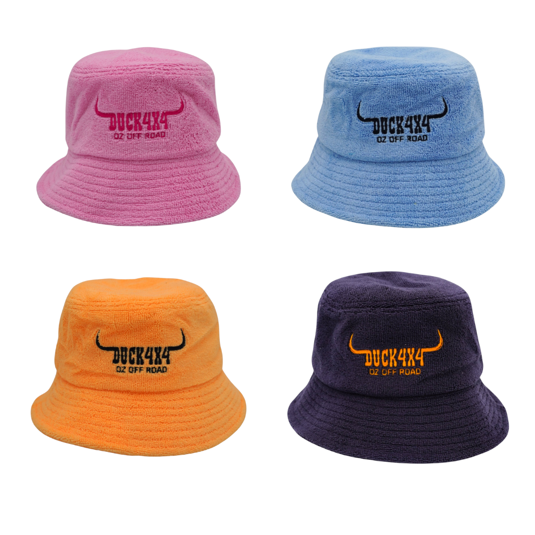 DUCK4X4 Terry Towelling Bucket Hat