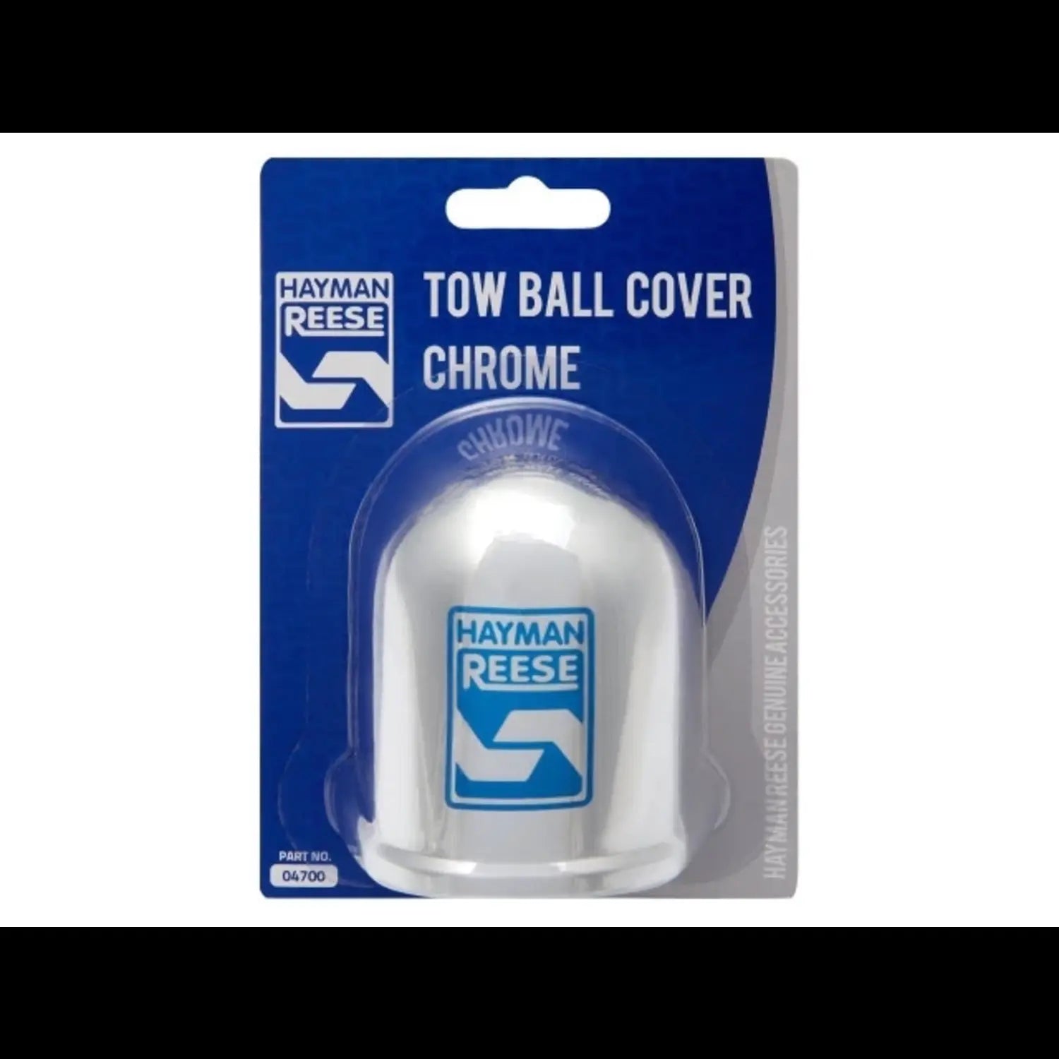 Towball Cover 50mm Hr Chrome Retail