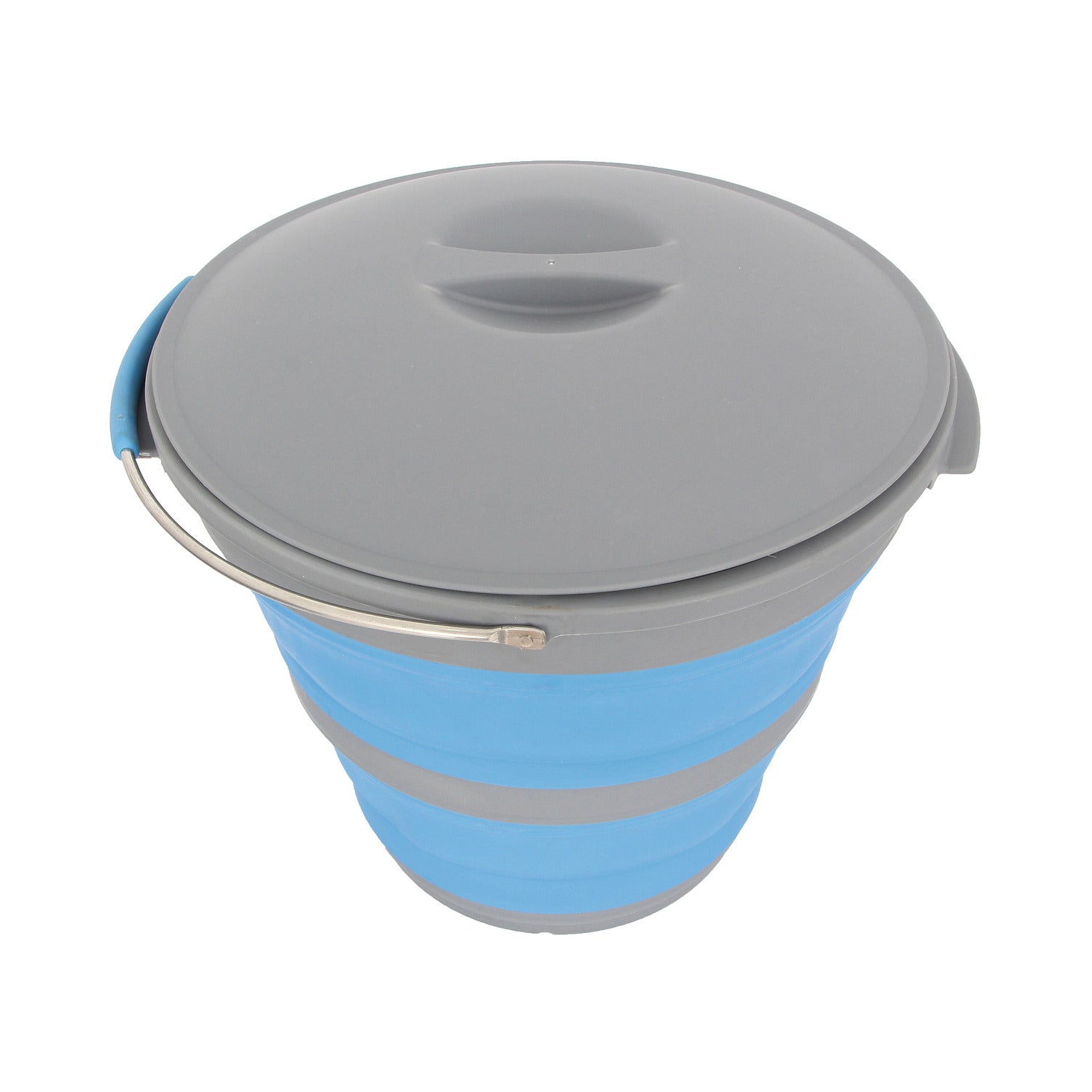 Pop Up Bucket With Lid 10l