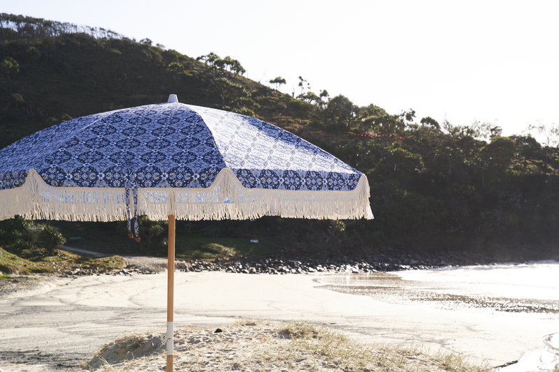 Beach Umbrella - Bells Beach Blue