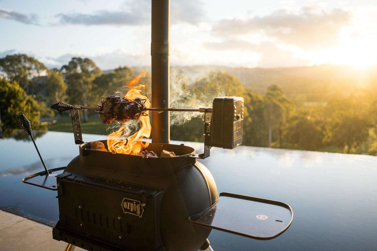 Ozpig Big Pig Rotisserie Kit Bp