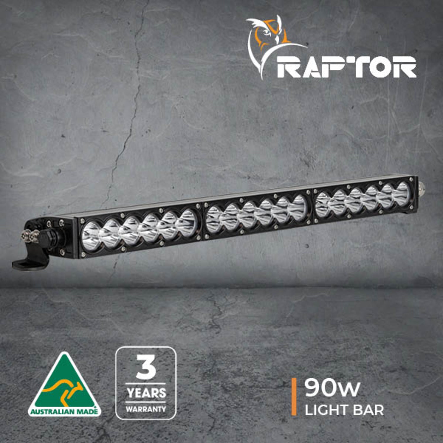 Raptor 90 Led 20.5 Light Bar - Combo - 5700k - Black Rim