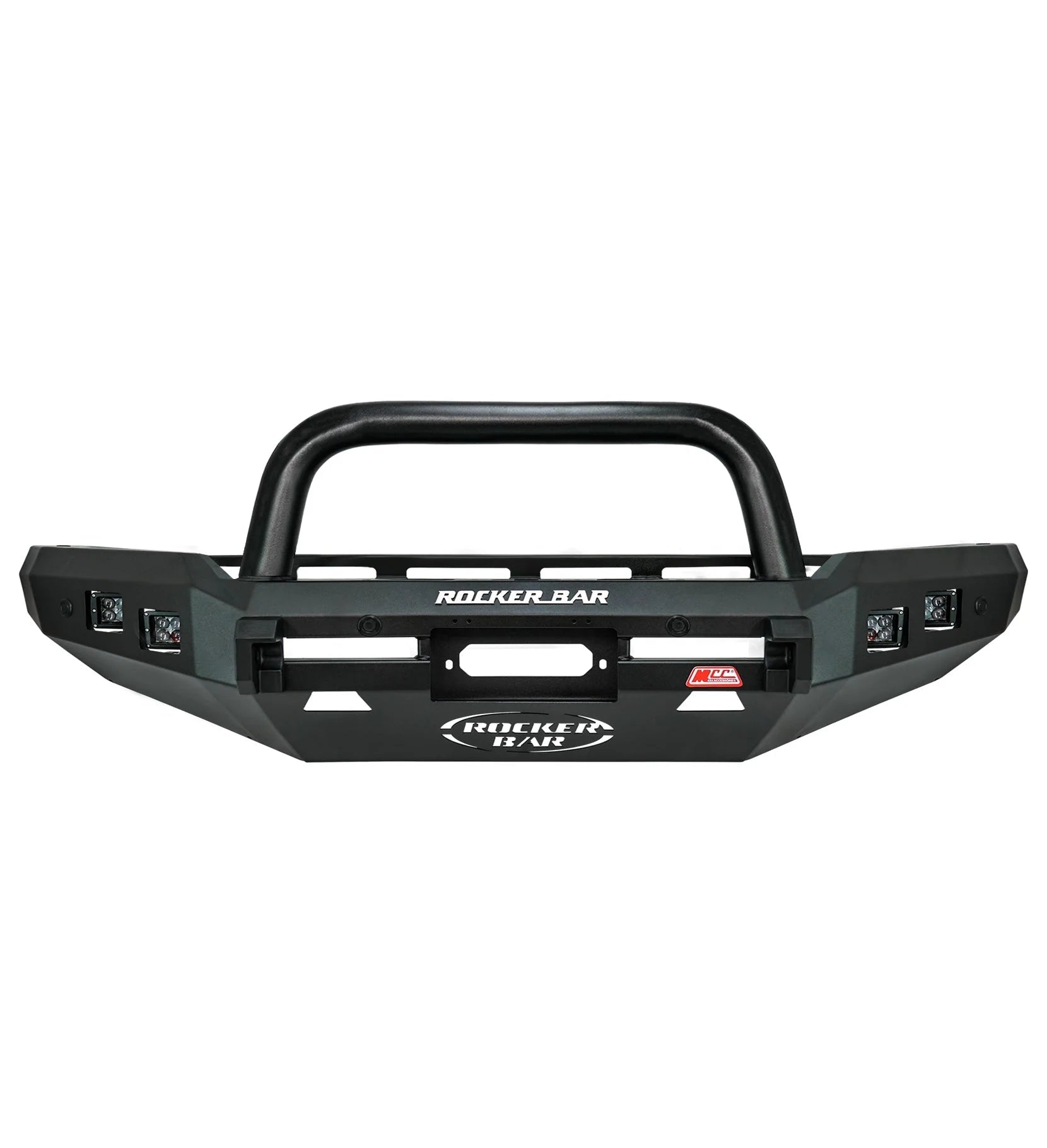 Isuzu D-Max Rg 2020-present Single Black Loop Rocker Bull Bars